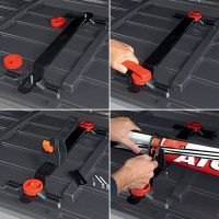 Roof Box Ski Carrier System - 2 Pairs